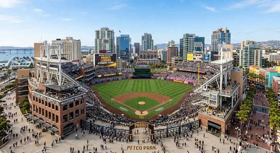 Petco Park baseball stadium home of the San Diego Padres